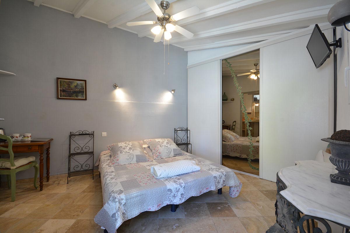 Chez Monique & Sa Fille à Bédoin - Chambre Verte